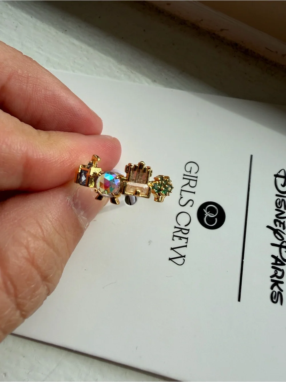 Walt Disney World Icons Ring by Girls Crew  size 9